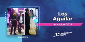 Pepe, Ángela y Leonardo Aguilar en el Zócalo de Acapulco