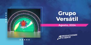Grupo versátil en concierto, agosto 2024